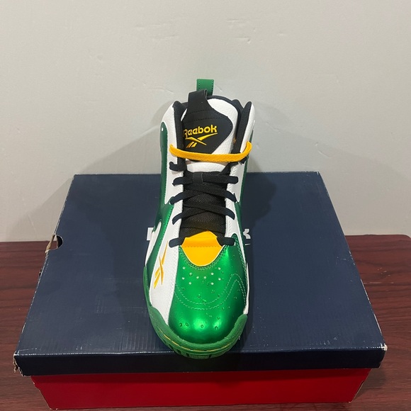 Reebok, Hurrikaze 2, GZ1566, Green, White, Yellow - Picture 6 of 15